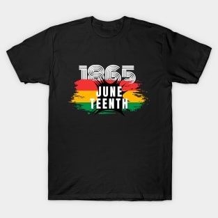 Juneteenth 1865, A Celebration of Freedom, Black Independence Day, Black Lives Matter, Black History Matters T-Shirt